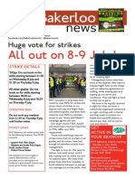 Bakerloo News (July 2015 Strike Special)