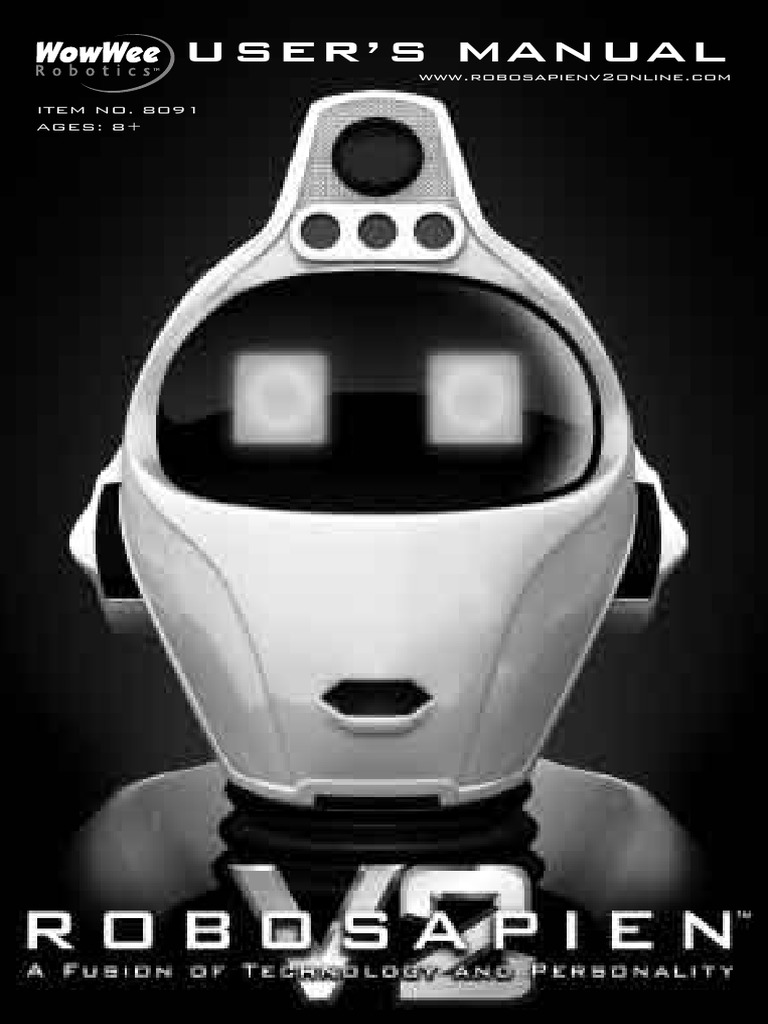 Robosapien V2 Book | PDF | Battery (Electricity) | Electromagnetic ...