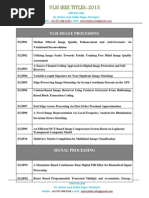 Vlsi 2015 Ieee Titles