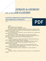 Eugen Giurgiu - Plantele Medicinale Importante in Tratamentele Naturiste Vol. 2