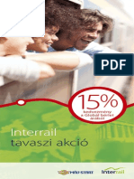 Interrail Tavaszi Akcio