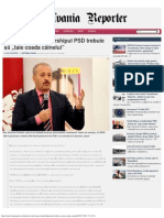 Vasile Dâncu_ Leadershipul PSD Trebuie Să „Taie Coada Câinelui” 