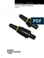 200 A, 15 and 25 KV Class Loadbreak Bushing Insert S500121