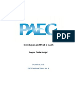 GAMS Technical Paper