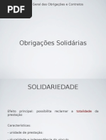 obrigações Solidarias