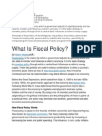 What Is Fiscal Policy?: Reem Heakal