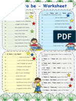 There To Be - Worksheet