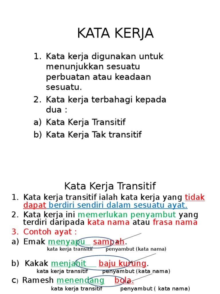 Kata Kerja Pdf