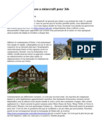 Les problemes redues a minecraft pour 3ds