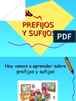 Prefijos y Sufijos