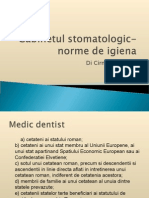 239784577 Cabinetul Stomatologic Norme de Igiena Ppt