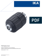 Data - Sheet R 60 Keyless Chuck PDF