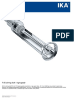 Data - Sheet - Eixo de Agitação R 50 Alta Velocidade PDF