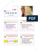 Marketing Mix 4-8ps