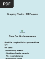 Lecture 5 Designing HRD Programs