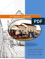 Cartilha Temática- Cidade Colonial