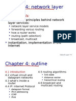 Network Layer Services and Protocols