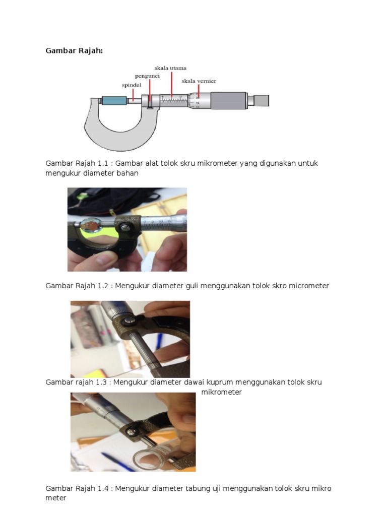 Gambar Rajah Exp 1 | PDF