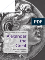 Alexander The Great: Historical Sources in Translation - Waldemar Heckel, J. C. Yardley