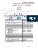 01 Calendario de Actividades