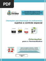 Orientacoes Para Dispensacao de Mededicamentos Controlados 2015 23062015