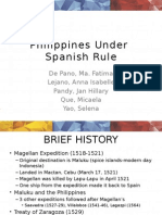 Philippines Under Spanish Colonial Rule