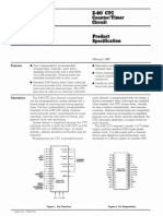 Z-80 Counter/Timer Circuit Specification