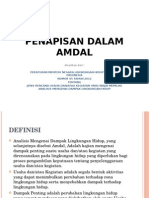 Amdal dan Penapisan Rencana SPAM Kota Semarang
