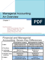 Managerial Accounting: An Overview