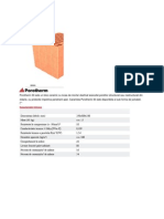 Porotherm 30: Caracteristici Tehnice