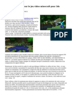 Monde civilisation sur le jeu video minecraft pour 3ds