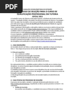 Edital de Curso e Informatica Eucativa