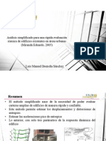 Metodo Simplificado para Estimar Desplazamientos Inelasticos