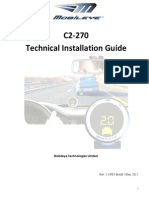 Mobileye c2-270 Insallation Guide ps3 Mam v3-1