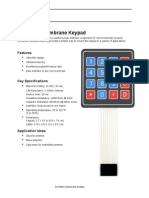 4x4 Matrix Keypad Interface