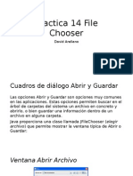 Practica 14 File Chooser Netbeans