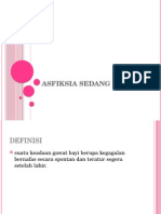 Asfiksia Sedang