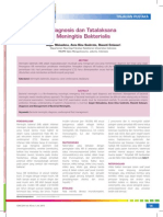 Diagnosis Dan Tatalaksana Meningitis Bakterialis
