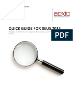 Aexio Xeus 2013 Quick Guide