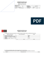 Tabla de Especificaciones