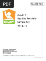 Grade 3 ELA TCAP Practice Test | PDF | Ice | Golf Course