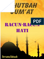 khutbah jumat 10 racun-racun hati