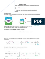 Reactions of Alkenes