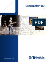 Manual Software Geodimeter CU 1 Parte PDF