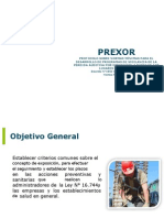 Presentación Difusión de Prexor A Empresas