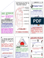 Triptico Uso y Manejo de Extintores