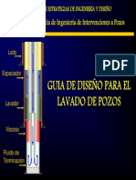 Diseño para El Lavado de Pozo