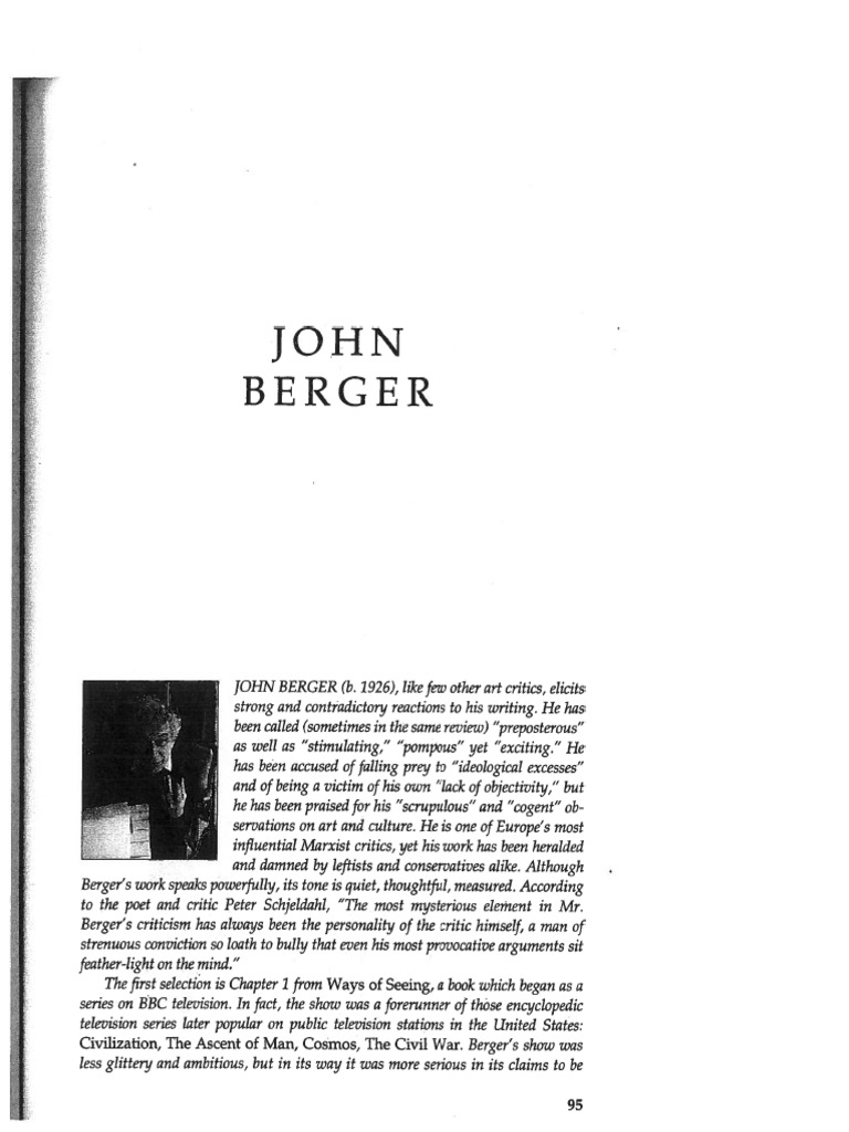 Ways Of Seeing John Berger Pdf Download