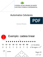 Autômato Celular - Cadeia Linear