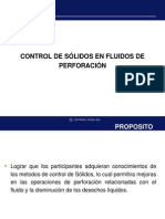 Control de Solidos en Fluidos de Perforacion PDF